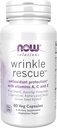 NOW Foods Solutions, capsule Wrinkle RescueTM, miscela mirata con vitamine A, C ed E, 60 capsule