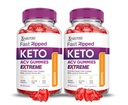 (2 Pack) Keto ACV Gummies Extreme 2000MG Vigile di sidro di Keto Gummies veloce Ripped Keto Gummies Formulato con polvere di succo di barbabietola di melograno B12 Vegan Non OGM 120 gommoni