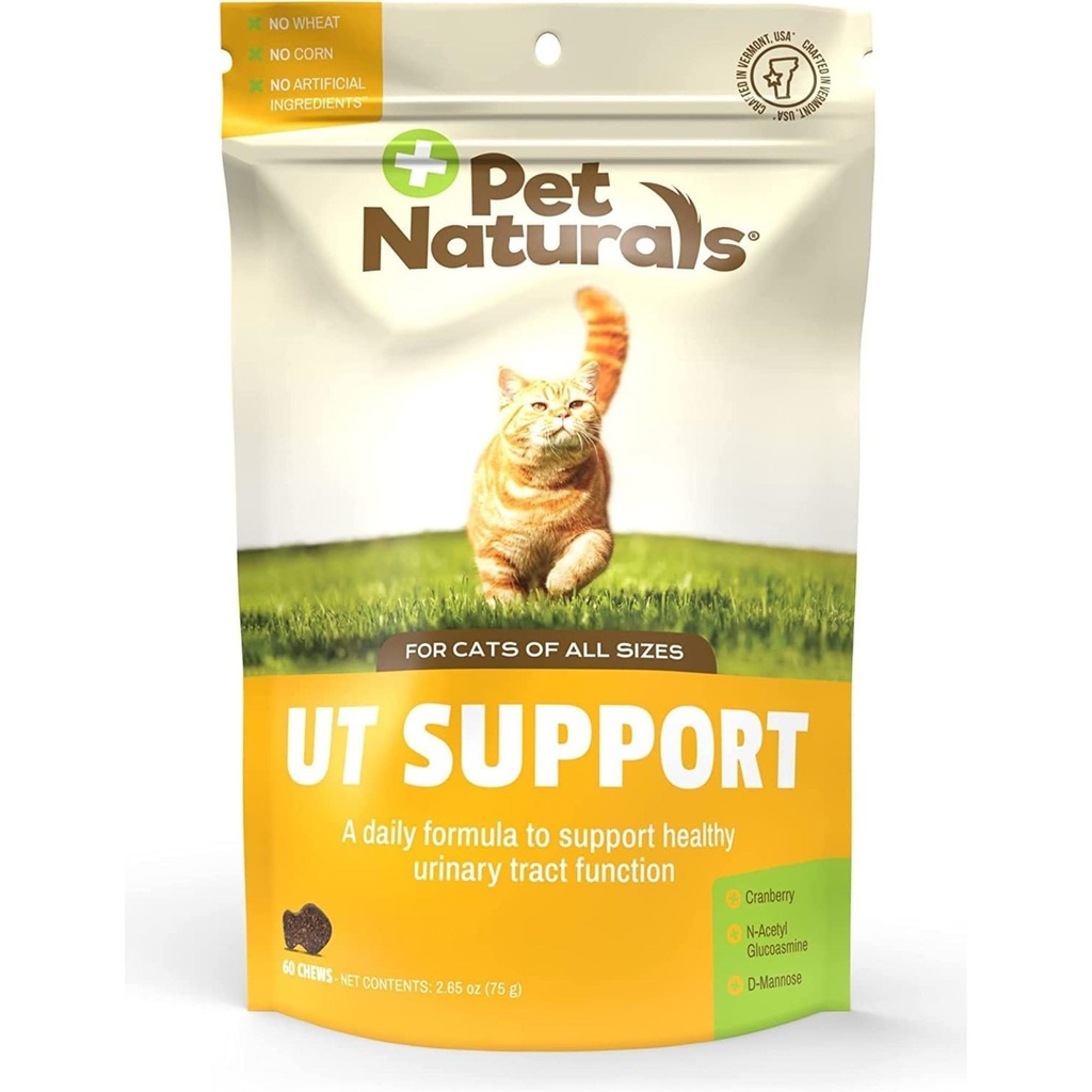 Pet Naturals UT Unterstützung Urinary Tract Supplement für Katzen, 60 Chews