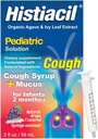 Histiacil Organic Agave Jarabe para TOS, Infants 2 Monate und älter, Cough + Mucus Relief Hergestellt mit Agave & Ivy Blatt Extract, Kinderformel für Kinder Daytime Mucus Grape Flavor, 2 fl oz