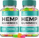 rize labs (Pack mit 2 VigorVita Gummis, Maximale Stärke Formel, Extra Advanced Gummy, Premium Blend Gummies Bewertungen für gutes Wohlbefinden, Gomitas (120 Gummis)