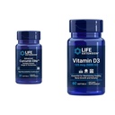 Estensione della vita Curcumin Elite Turmeric Ginger Extract & Vitamina D3 5000 IU Softgels - Salute risposta immunitaria e salute del cervello di Bone - 30 & 60 Conte