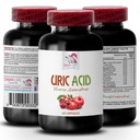 Natürliche Wege zur Senkung der Harnsäure - URIC Säure - Ergänzungen für Harnsäure, Ergänzungen zu niedrigeren Harnsäure, Tart Cherry Extract Kapseln, Tart Cherry Pillen, Green Coffee Bean Extract 1Bot 60Caps