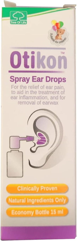 OTIKON Ohr Tropfen natürliches Ohr Spray für Ohr Unglück 15ml
