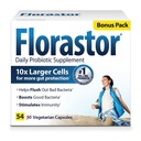 Florastor Daily Probiotic Supplemento per le donne e gli uomini, Proven to Support Digestive Health, Saccharomyces Boulardii CNCM I-745 (54 capsule), Confezione da 3