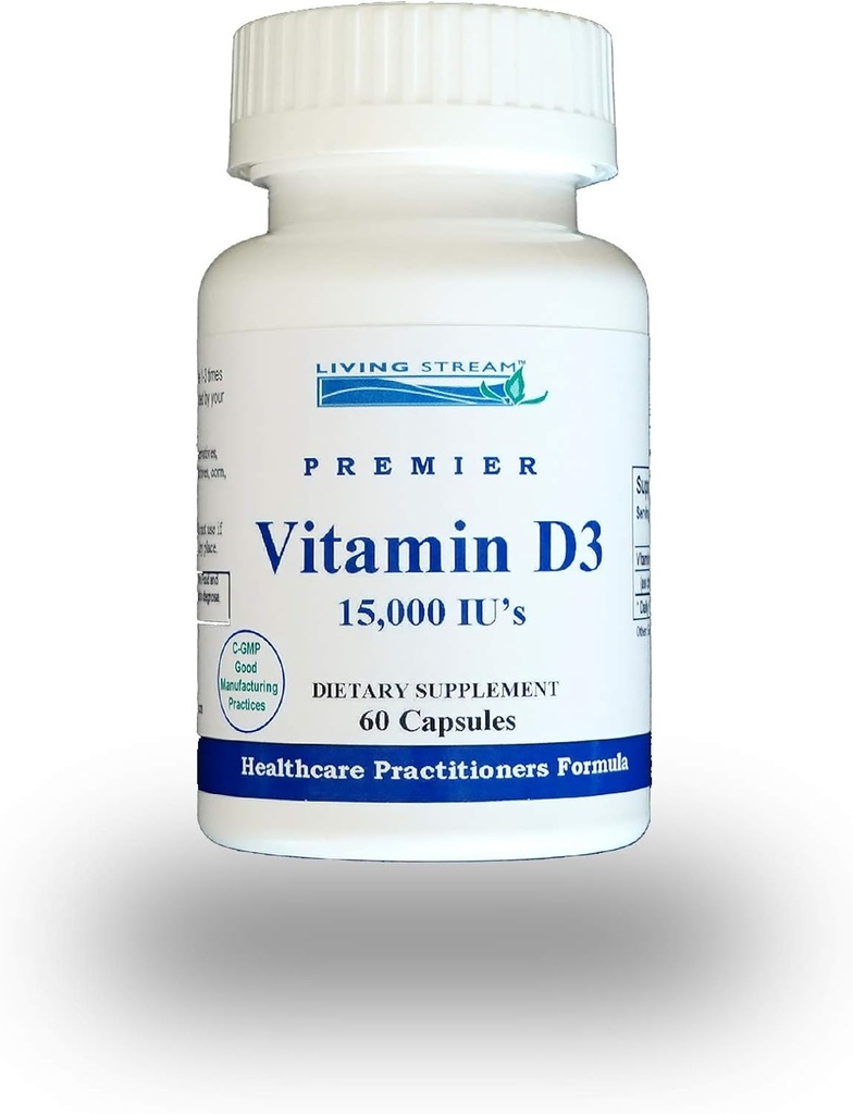 Vitamin D3 15.000 IU, 60 Kapseln