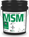 MSM (Methylsulfonylmethane) - Joint Health, Comfort, Mobility & Support Supplement per cavalli - 25 lb (1136 Servings)