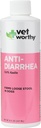 Vet Worthy Anti-Diarrhea per Cani - Supplemento al cane per aiutare a alleviare la diarrea, l'innalzamento di stomaco, e Discomfort - 8oz
