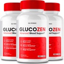 Glucozen Kapseln, Glucozen Unterstützung Ergänzung Pillen - Maximale Stärke, Glucozen Gesundheit & Wellness Kapseln, Glucozen Alle natürlichen Formel Pillen, Gluco Zen Health Kapseln Bewertungen (3 Pack)