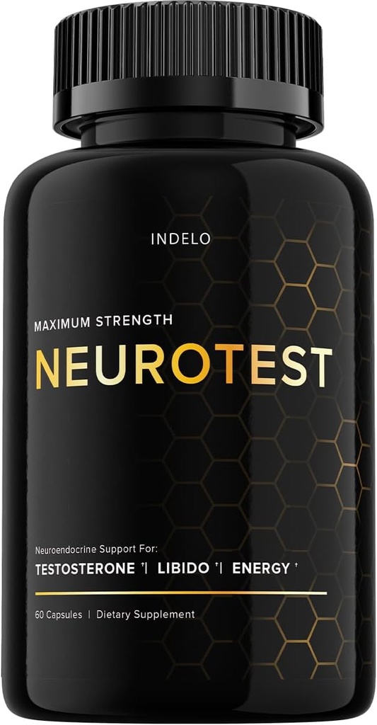 NeuroTest Pills Capsules, NeuroTest Integratore alimentare per Uomo, NeuroTest Daily per Peak Performance and Wellness, Recensioni NeuroTest, Neuro Test Advanced Formula Pills (60 capsule)