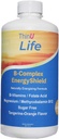 EnergyShield Complexe liquide B-Vitamine, 32 oz, Toutes B Les vitamines dont vous avez besoin, Anti-Stress, Immuneté, Système immunitaire, Énergie, Folate, Niacine, Soutien du sang