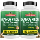 Chanca Piedra 360 capsule Stone Breaker Kidney Cleanse Detox & Repair, Gallbladder Supplements - All-Natural Vegan Pills Chancapiedra Stonebreaker Kidney Stones Dissolver