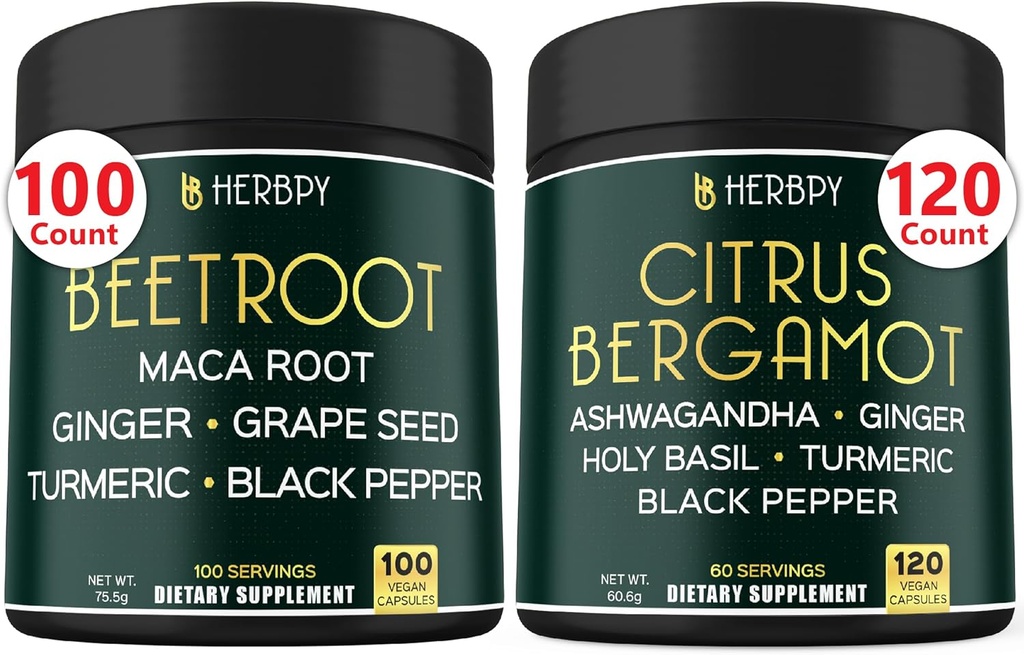 Bundle 6in1 Beet Root Capsule & 6in1 Citrus Bergamot Supplemento