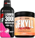 PROSUPPS L-Carnitine 3000 Stimulant Tirs liquides libres (31 portions, fruits dragons) et M. Hyde Série Signature Pré-entraînement Consommation d'énergie en poudre (30 portions, orange)
