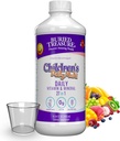 Buried Treasure Children's Daily Multivitamin & Minerals Alimentari Vegan Supplemento per bambini Senza Ingredienti Artificiali Non OGM Natural Fruit Flavors, 16 oz w/Dose Cup