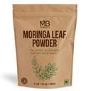 MB Herbals Moringa Leaf Powder 1 lb / 16 oz (454 Gram) | 100% Pure Moringa Powder | Easily Mixes in Drinks & Smoothies | No Preservatives