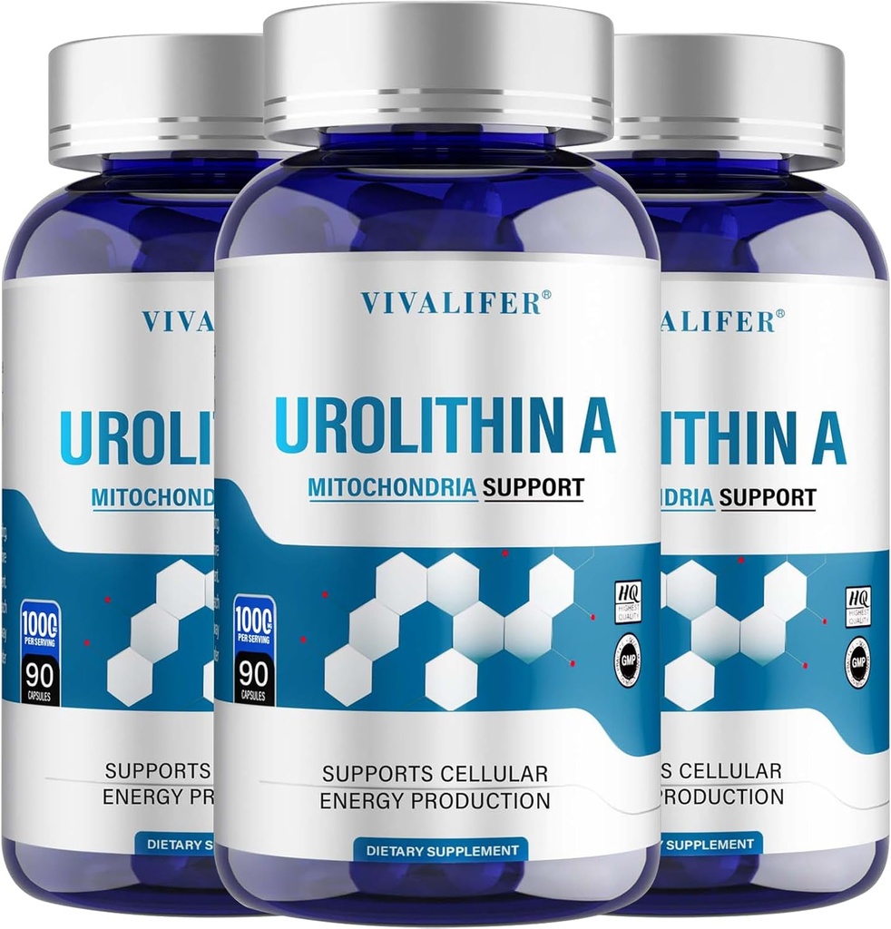 Urolithin Eine Ergänzung 1000 mg, 270 Softgels Leistungsstarker Antioxidantienschutz, Förderung gesunder Alterung und Mitochondrial Gesundheit und Zellreparatur Unterstützung für Männer und Frauen