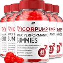 Vigor Pump Gummies per gli uomini – VigorPump Male Gummies Integratore Naturale, Pump Vigor Gummies Recensioni (5 Pack - 300 Gummies)