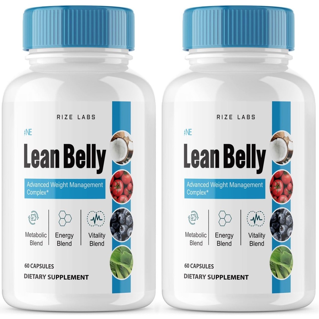 rize labs (Pack of 2 Lean Belly Juice Powder Capsules, Juice Formula Pills for Advanced Weight Loss, Superfood Supplement to Cleanse and Detox, Recensioni (120 Capsules)
