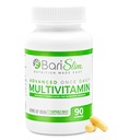 BariSlim Advanced Once Daily Bariatric Multivitamin Capsule - 45 mg di Ferro - Vitamina Bariatrica per Chirurgia Post Bariatrica Compreso Gastric Bypass e Gastric Maniche | 90 giorni Alimentazione