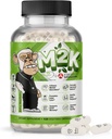 Nutrizione curata M2K: Magtein Magnesio L-threonate & Ashwagandha Supplemento - 1500mg Magtein, 300mg KSM-66, Plus 200mg Magnesium