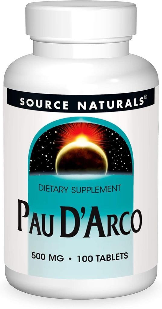 Fonte Naturals PAU D'Arco Integratore alimentare - 100 compresse