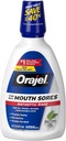 Orajel Antiseptic Mund Sore Rinse, 16 flüssige Oz