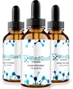 NutraRize (Pack mit 3 MindQuell Drops, All-Natural Support-Formel, Premium-Ergänzung zum Support Fokus und Konzentration, Official Mind Quell Gotas Review (90 Portionen)