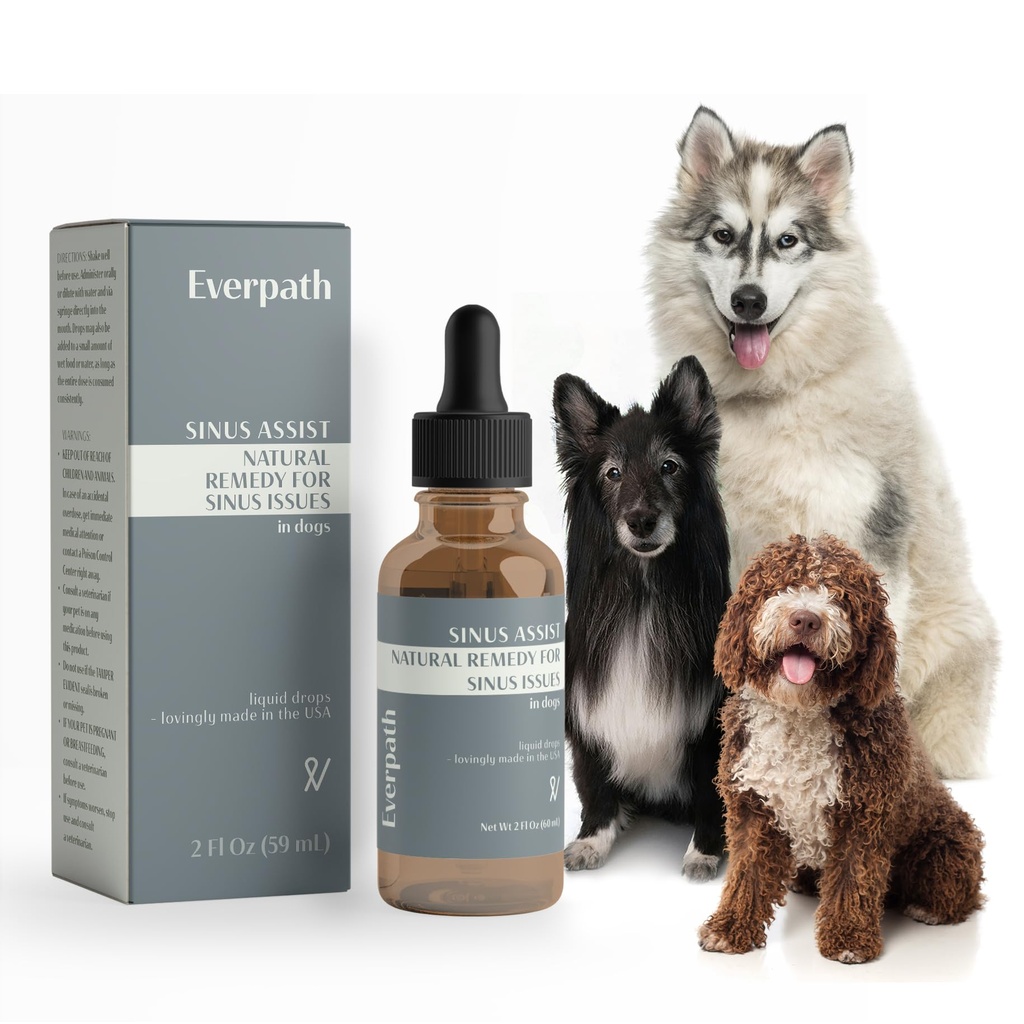 Support de Sinus Everpath pour chiens - 2 onces fluides/60mls