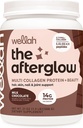 Wellah The Afterglow Multi Collagen Protein + Beauty (30 Serve, Cioccolato) - Hair, Skin, Nail & Joint Support - Non-GMO & Gluten Free