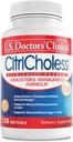 U.S. Doctors (Clinical CitriChholess® Clinically Provened Cholestérol Supplement with Bergamonte Citrus Extract & Vitamine C to Support Healthy Cholestérol Levels (120 Softgels – 2 Month Supply)