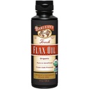 Liquido dell'olio di lino organico di Barlean da semi di lino pressato a freddo fresco, 7,640mg ALA Omega 3 Fatty Acid Supplemento per la pelle e la cura dei capelli, Vegan & Gluten Free, 8 oz