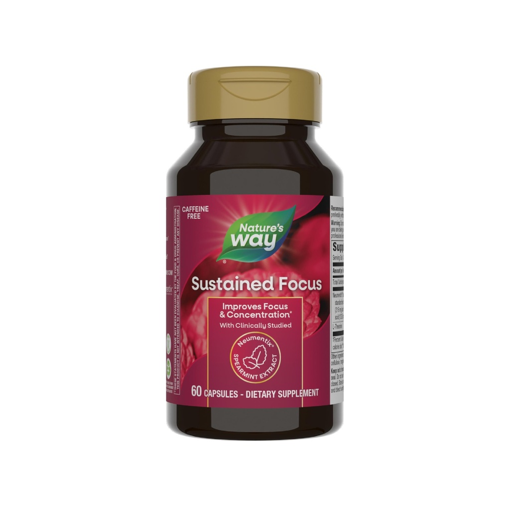La façon dont la nature a maintenu la focalisation, l'amélioration de la focalisation et de la concentration*, 60 capsules