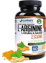 MAX 2650mg Nitric Oxide Booster L-Arginina - L-Citrulina e Astragin - Time Release 2650 MAX Formula