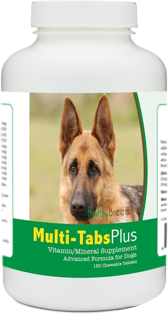 Gesunde Rassen Deutsche Schäferhund Multi-Tabs Plus Kaubare Tabletten 180 Zähler