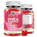 DHEA Gummies, DHEA Ergänzungen für Frauen, DHEA 100mg Kaubar mit Boron, Inositol und Magnesium, Pro-Aging, Ovarian Unterstützung, Schlafunterstützung, Vegan, 60 Zähler