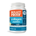 Polvere proteica a prova di proiettile di Vanilla Collagen con olio MCT, proteine 19g, 42.3 Oz, dimensione del valore, peptidi di collagene e aminoacidi per pelle sana, ossa e giunti