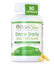 BariSlim Una volta Daily Bariatric Multivitamin Capsule - 45 mg di Ferro - Bariatrico Vitamina & Supplemento per Chirurgia Post Bariatrica Compreso Gastric Bypass & Gastric Maniche | 90 giorni Alimentazione