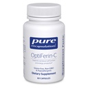 Pure Encapsulations OptiFerin-C - per globuli rossi & Energy - Supporto per assorbimento di ferro - Integratore energetico* - Vitamina C Arricchita - Gluten Free & Non-GMO - 60 Capsule