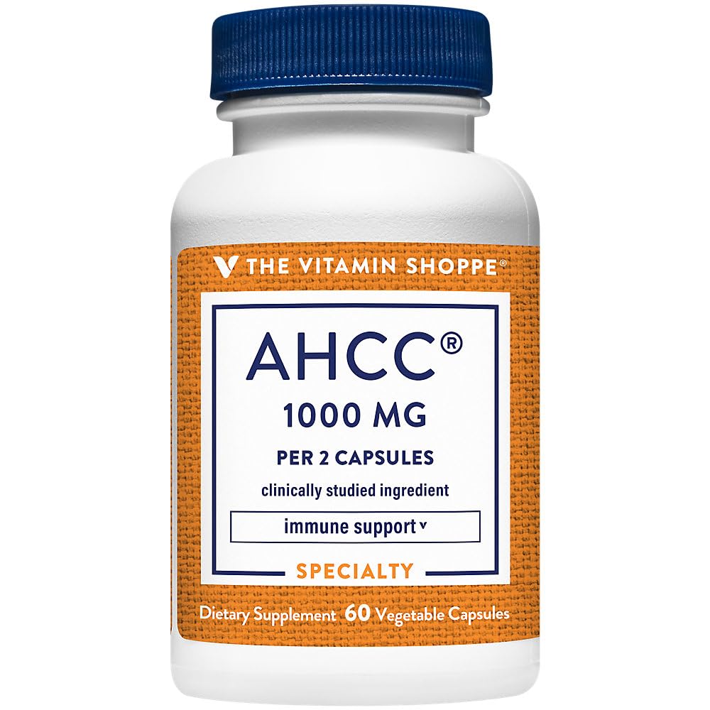 Le magasin de vitamines AHCC - 500 MG - pour le support immunitaire (60 capsules de Veggie)