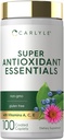 Carlyle Antiossidanti Supplemento | 100 Caplets | Nutritional Complex | Vitamina A, C, E | Non-GMO, Gluten Free Formula