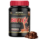 ALLMAX ISOFLEX Whey Protein Isolate, Chocolate - 2 lb - 27 Grammi di Proteine Per Scoop - Zero Fat & Sugar - 99% Lactose Free - Gluten Free & Soy Free - Circa 30 Serve
