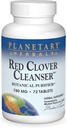 Pianetari erbe rosso Clover Cleanser compresse, 72 Conte