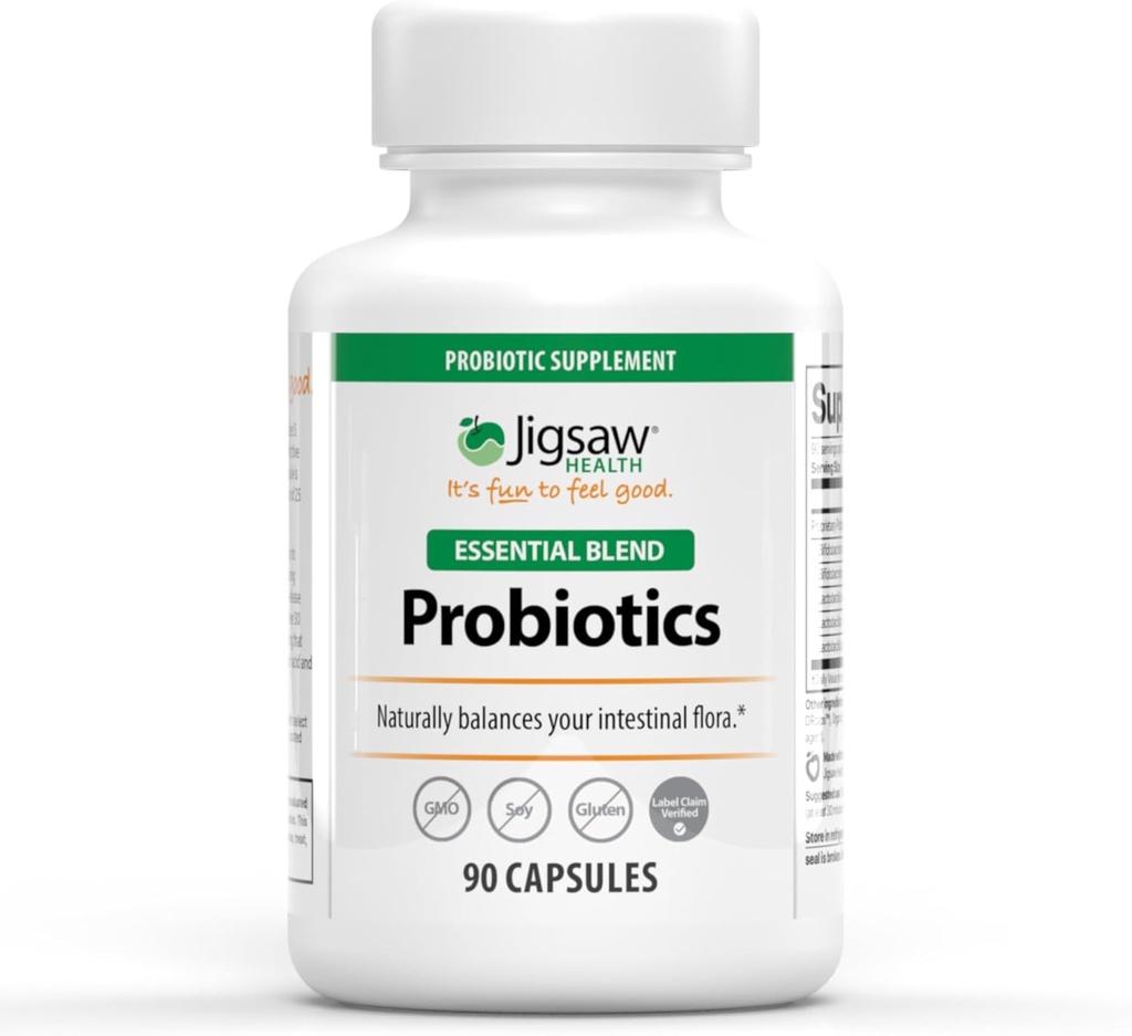 Jigsaw Health Probiotics Essential Blend | 90 capsule