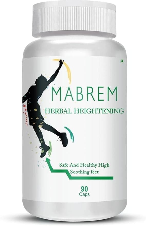 Pub Mabrem Body Growth Support Aumento Altezza Supplemento Pack di 90 capsule