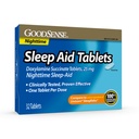 GoodSense Schlafhilfe Doxylamine Succinate Tabletten, 25 mg, 32-Gegen, Nacht Schlafhilfe, um Ihnen zu helfen, zu schlafen