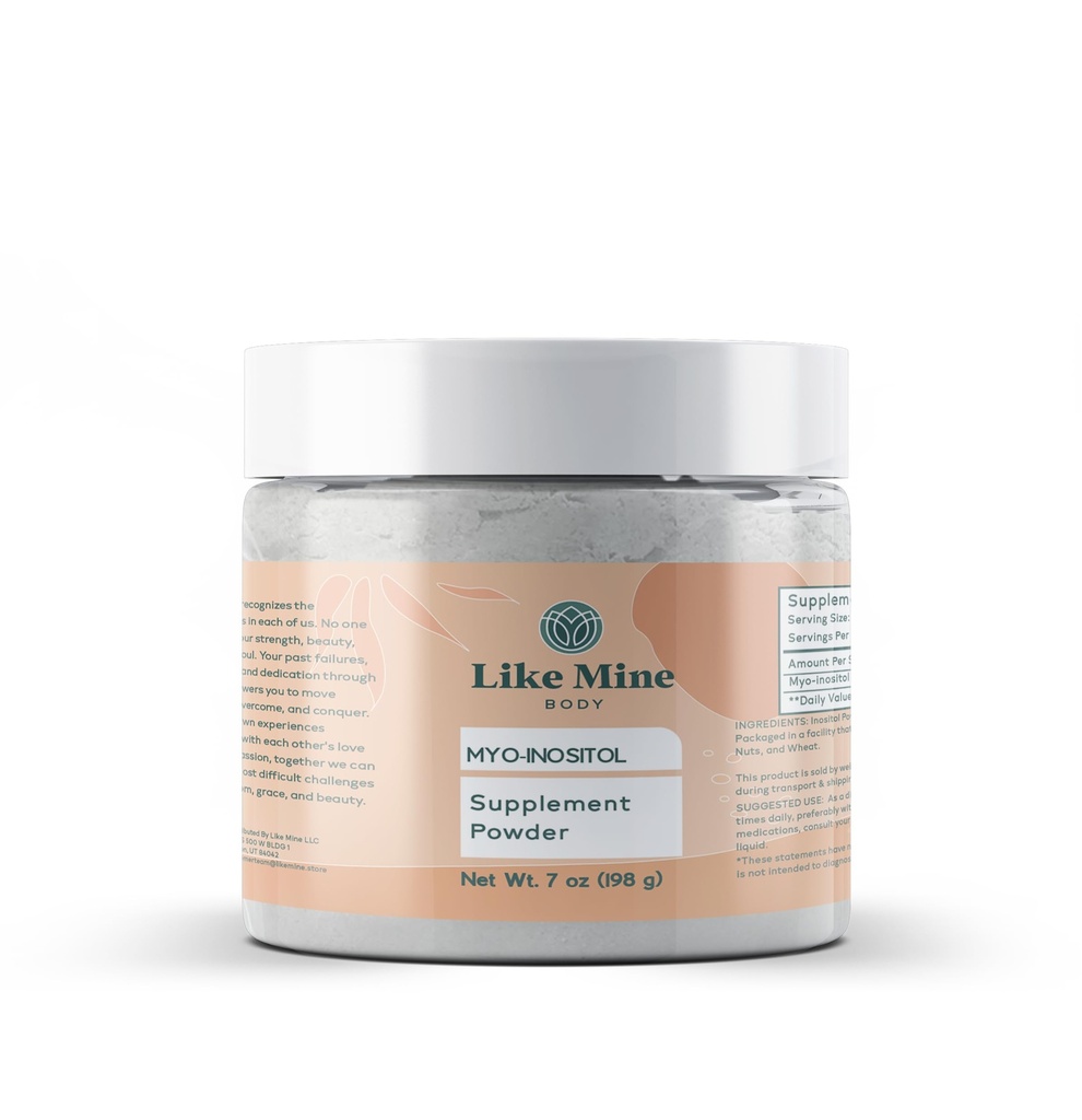 Wie Mine Myo-Inositol (7 oz) Vitamin B8, reines einzelnes Ingredient mit keinen Füllstoffen, Additive