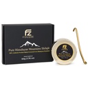 FOUZEE Pure Himalayan Berge Shilajit - 77% + Fulvic Säure Authentic Hard Consistency, natürliche Quelle von Fulvic Säure, über 85 Trace Minerals, Inklusive Edelstahl Spoon (50 Gramm)