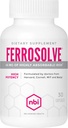 NBI FerroSolve, meilleur supplément de fer d'absorption 45 mg de haute puissance