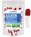 XPRS Nutra Größe 1 Leere Kapseln - 100 Count Leere Gelatine Kapseln - Pille DIY Kapsel Füllung - Pure Bovine Pill Gel Kapseln für Do-It-Yourself Ergänzungen (Clear Red/White)
